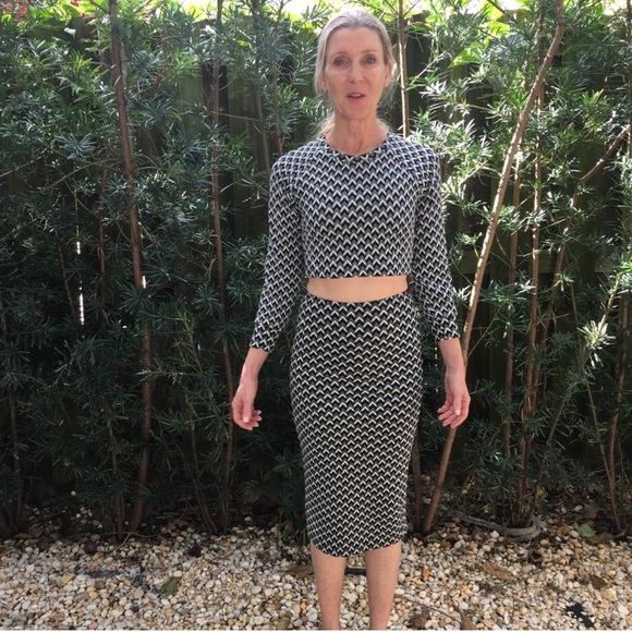 American apparel two piece houndstooth set - Picture 4 of 4