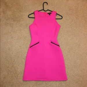 Monteau hot pink dress