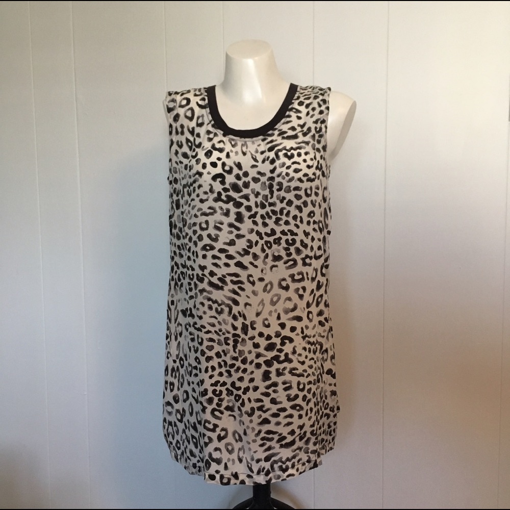 Rogan for Target Silk animal print dress NWOT