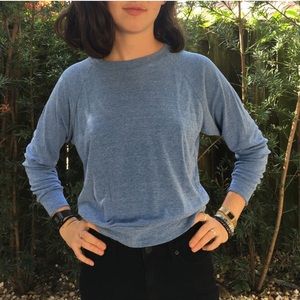American apparel blue sweater top