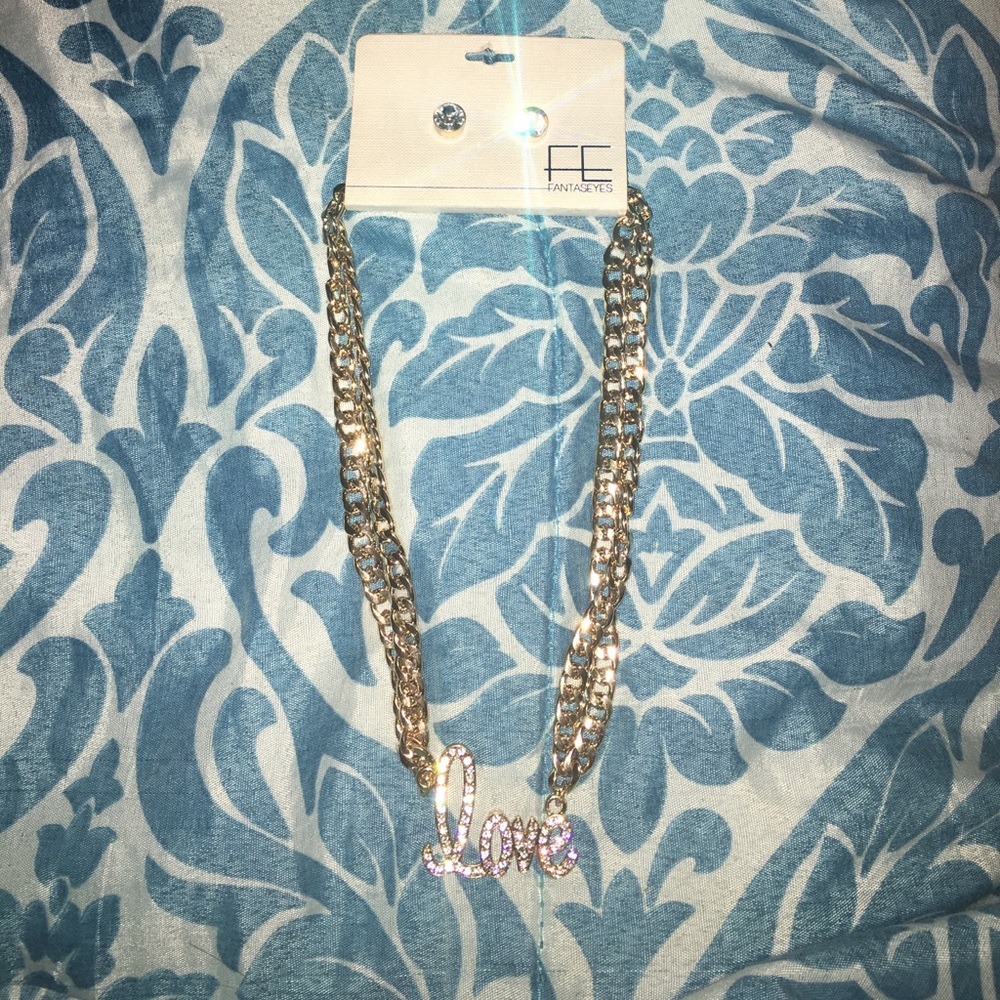 Necklace With Earrings