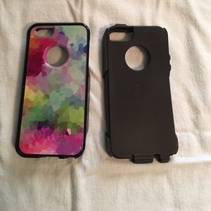 Colorful otter box for 5s.