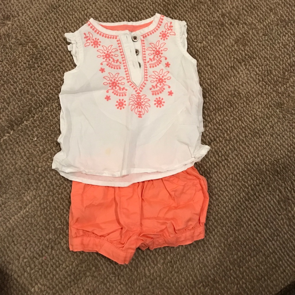 Shirt and shorts set
