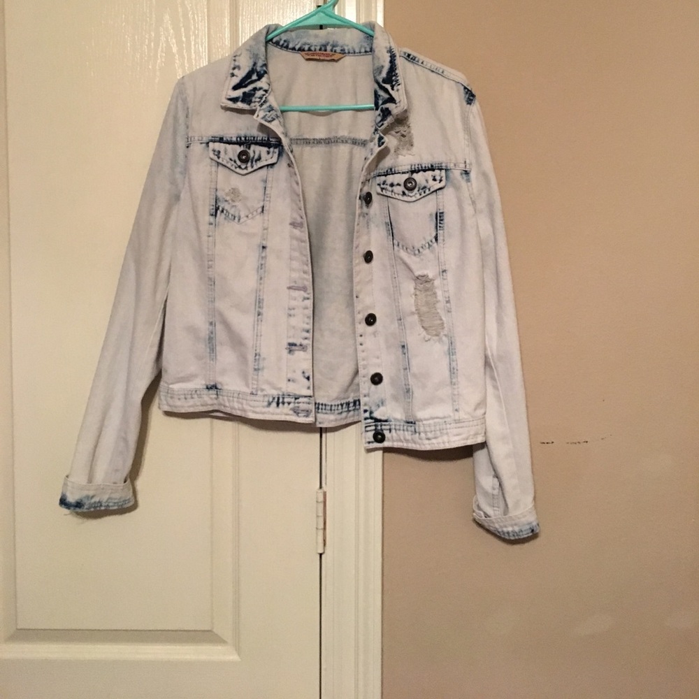 Acid Washed Jean Jacket