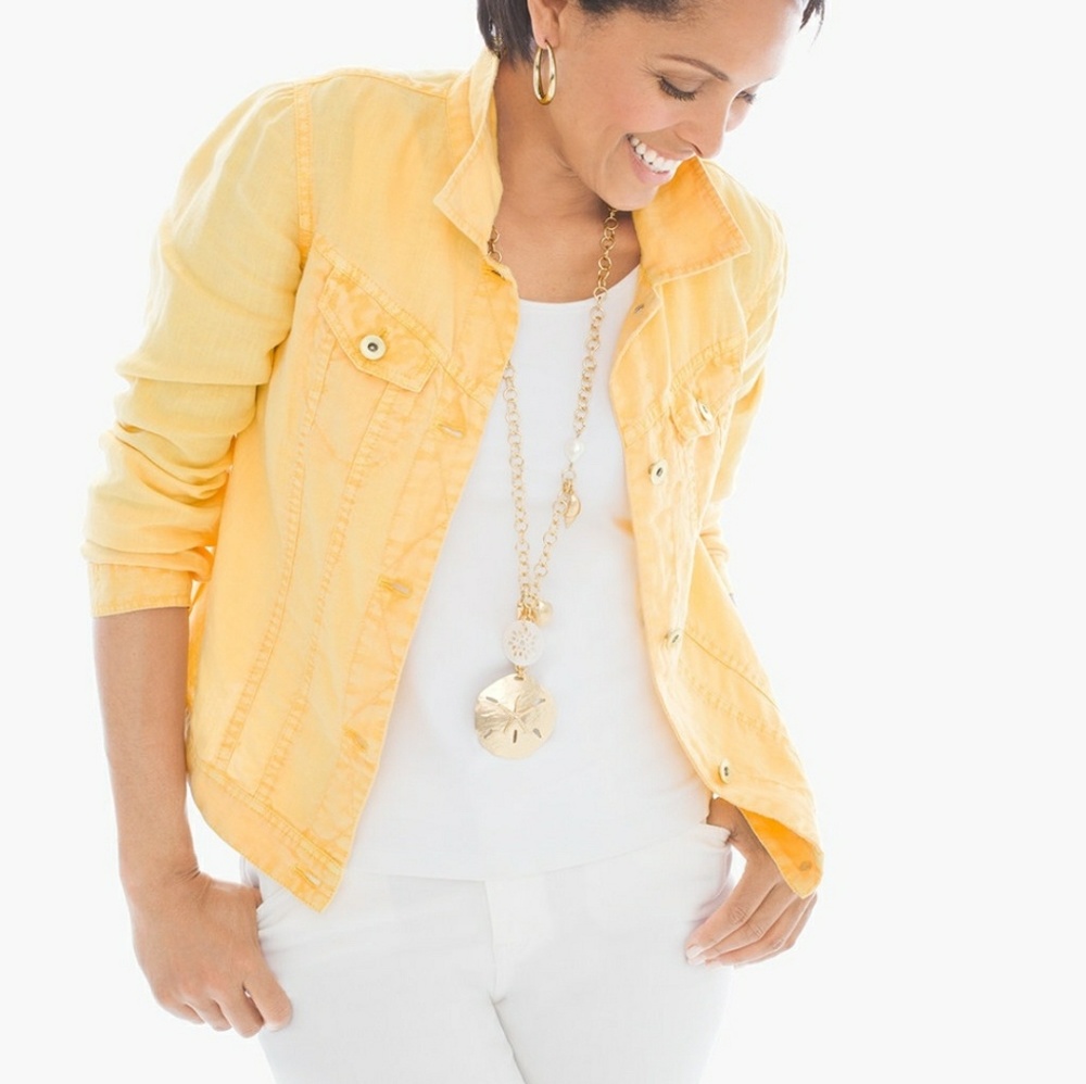 NWT Plus size 100% linen jacket from Chicos