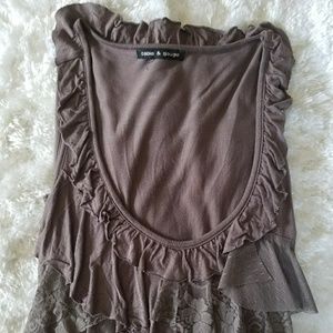 Ruffled Tank