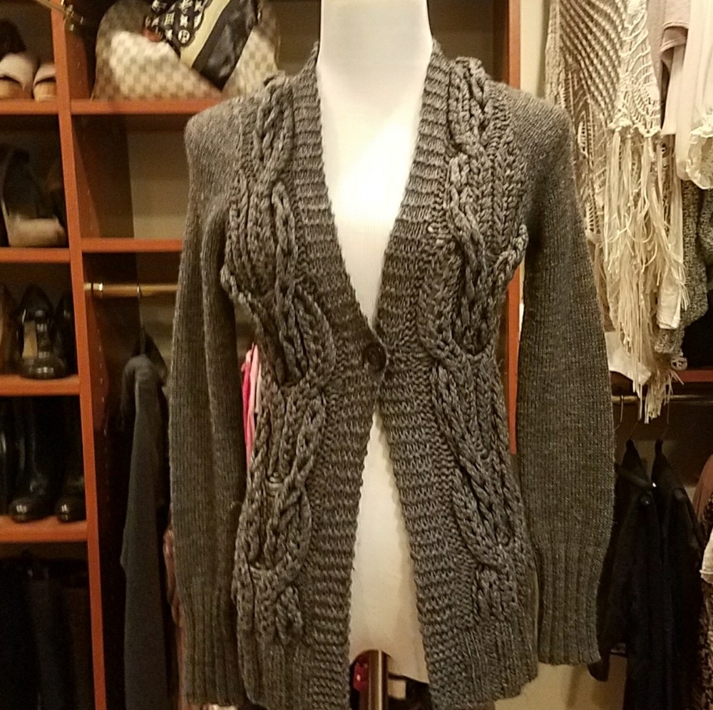 Hand knit sweater