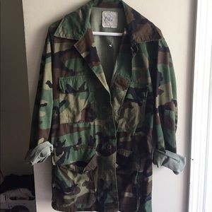 Camo military Jacket
