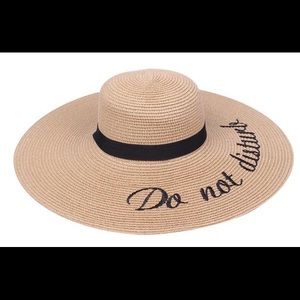 do not disturb summer hat