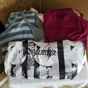 Jazzercise exercise tops