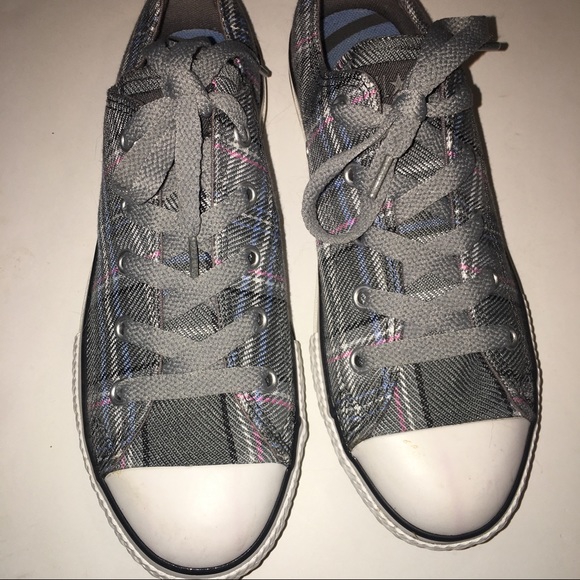 Converse plaid print sneakers - Picture 3 of 6
