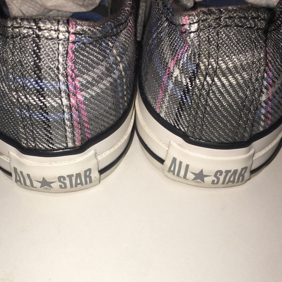 Converse plaid print sneakers - Picture 4 of 6