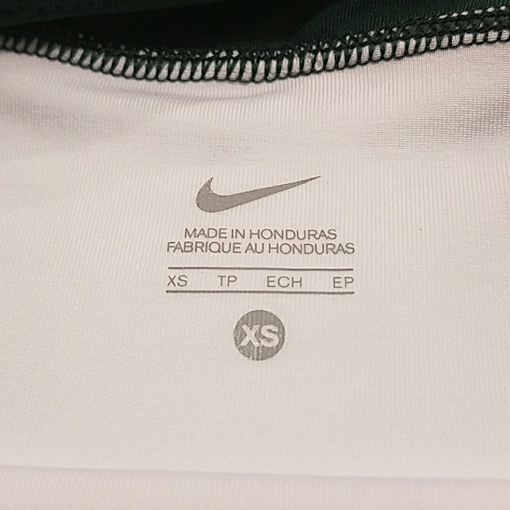 Womens XS Skirt Nike Green White Sports B1 - Picture 7 of 8