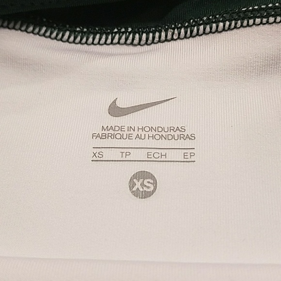 Womens XS Skirt Nike Green White Sports B1 - Picture 7 of 8