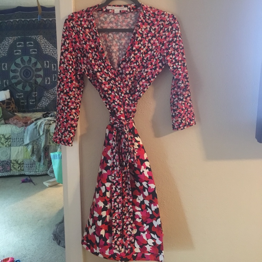 DVF wrap dress
