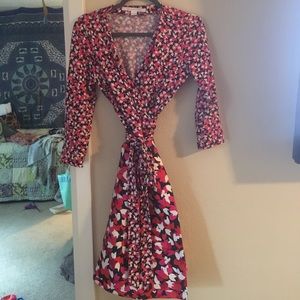 DVF wrap dress