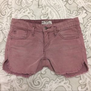 Free People Dolphin Hem Cutoff Shorts