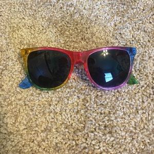 Rainbow PINK sunglasses