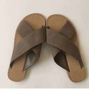Gap cross cross slide on sandals