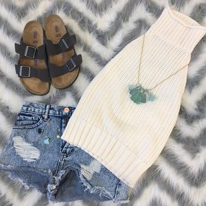 ✨SALE✨Acid Wash Denim Cutoff Shorts