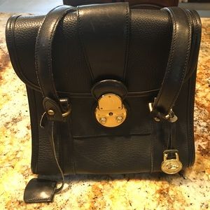 Dooney & Bourke black leather handbag