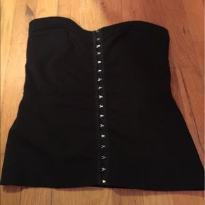 Tube top corset