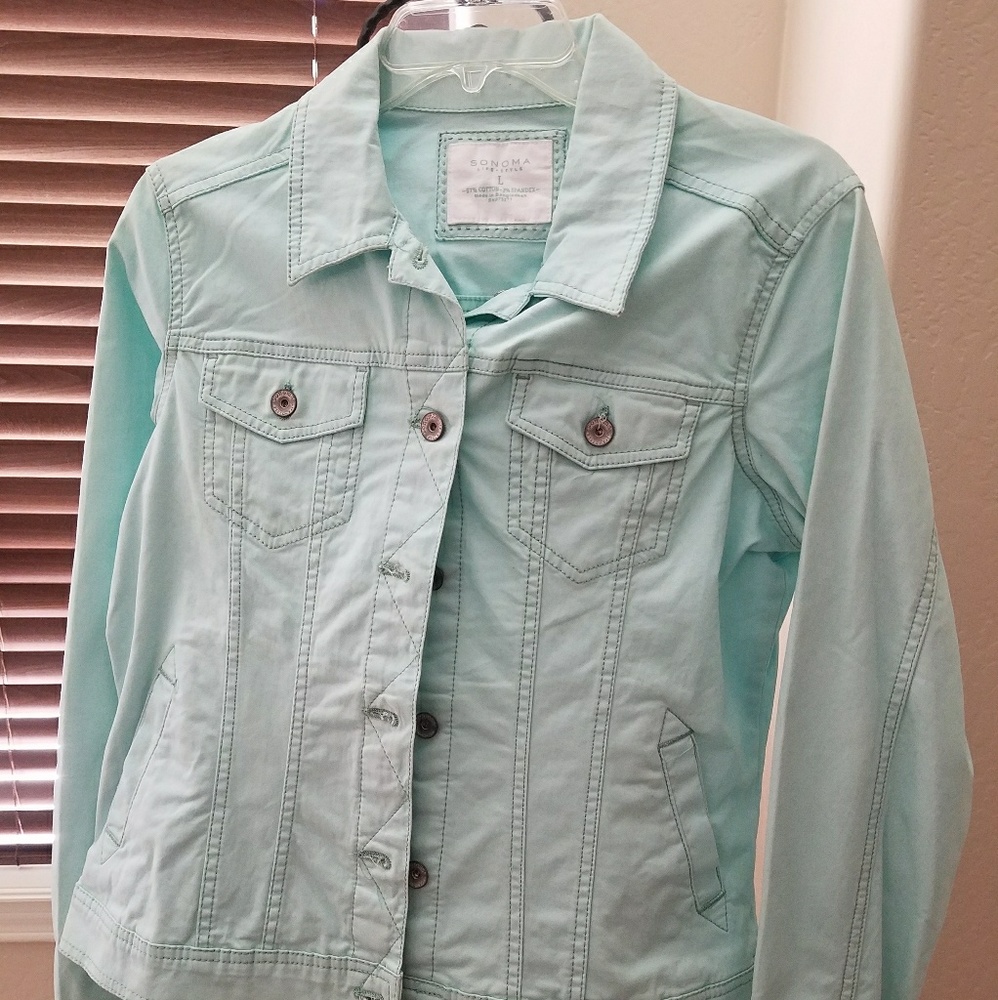Mint Jean Jacket
