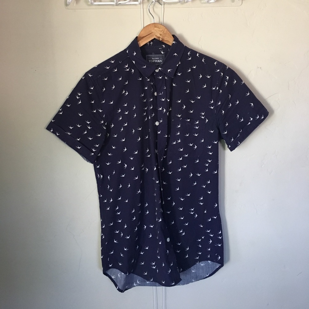 Topman Swallows Buttondown