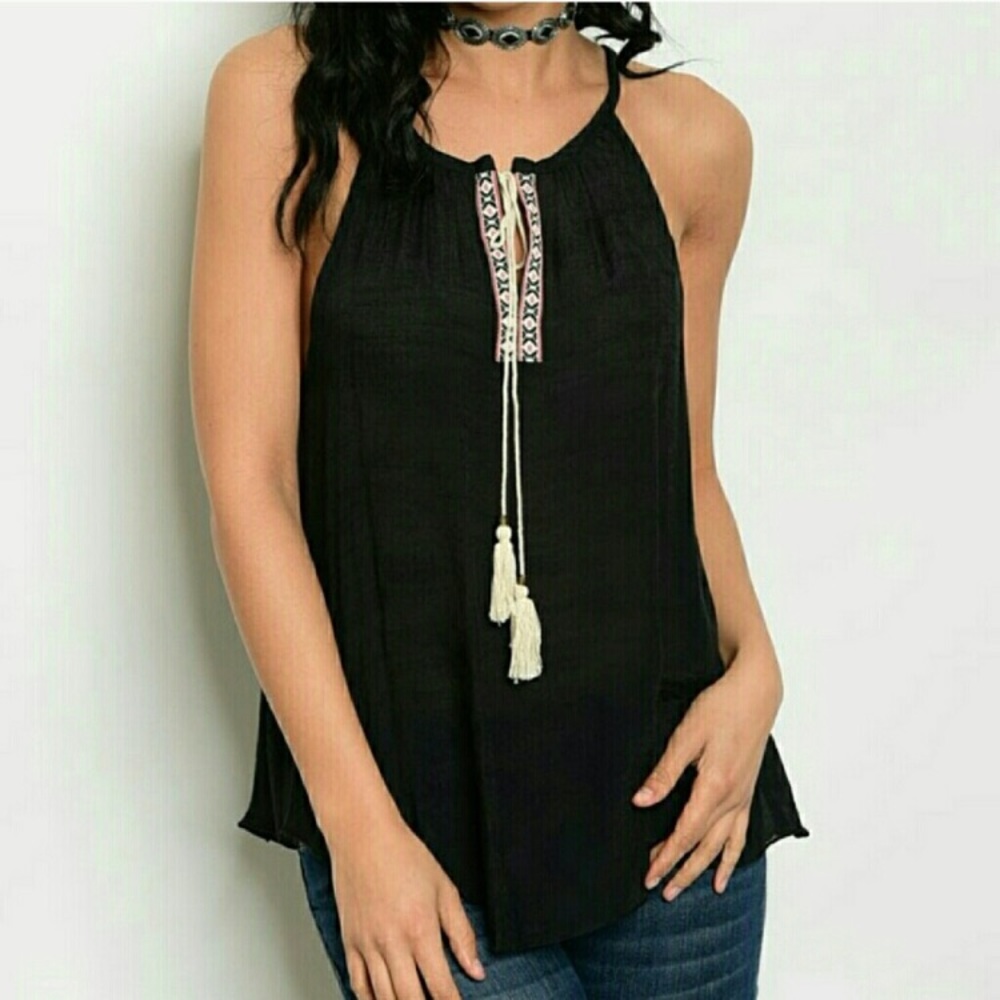 💥SALE💥 Boho embroidered tank
