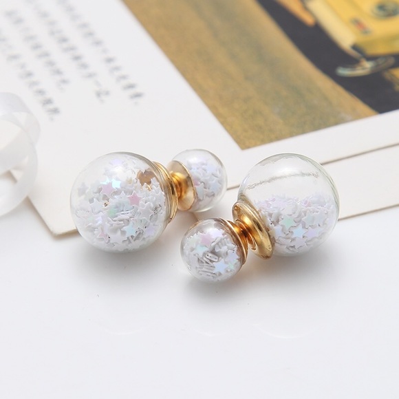 Light bulb earring stud - Picture 2 of 3