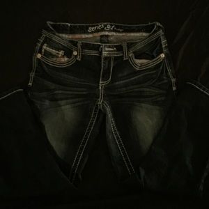 Series 31 Amethyst jean capris size 7