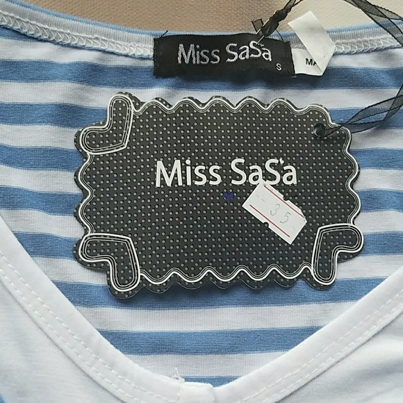 Layered-look Striped Top - Picture 4 of 6