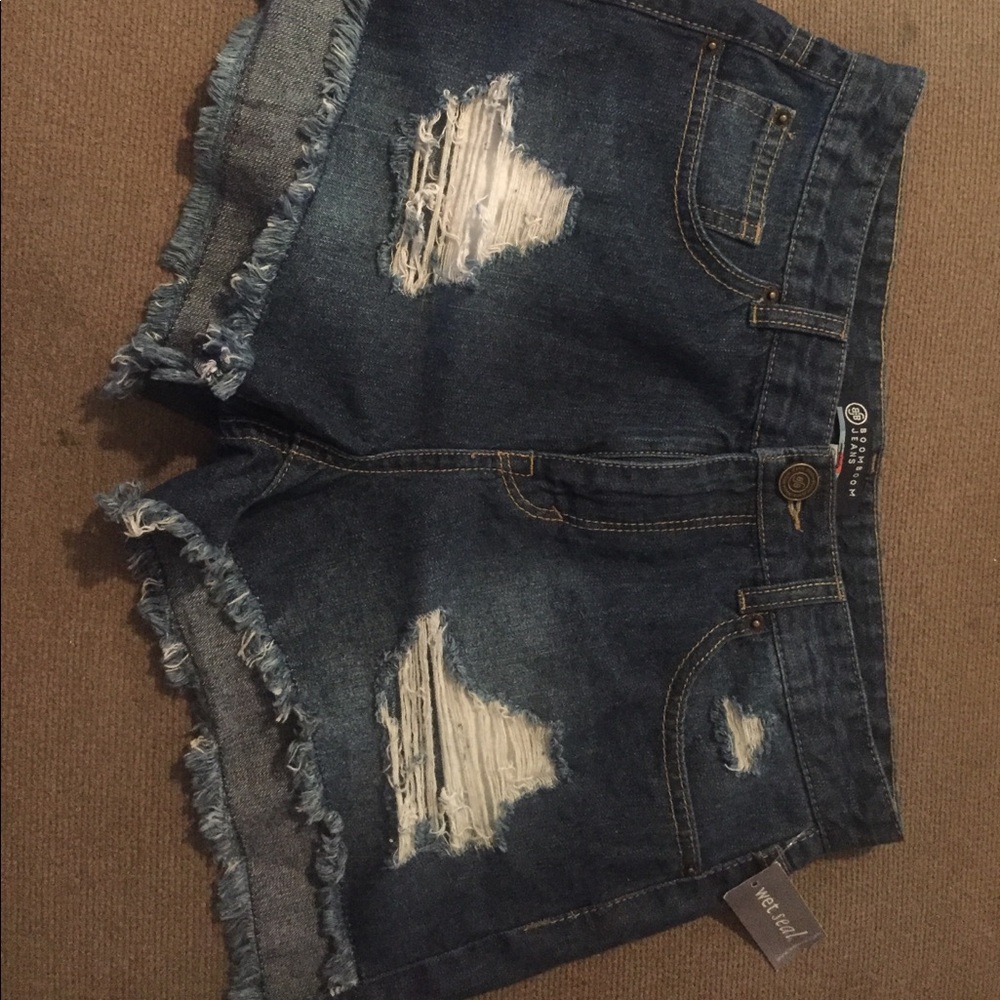 Ripped Denim Shorts. Read Description!