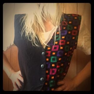 Vintage, funky "3-piece" top!