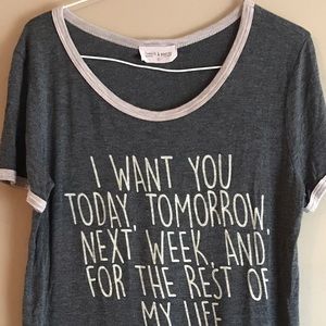 French Pastry #Coffee Size Large Novelty T Shirt