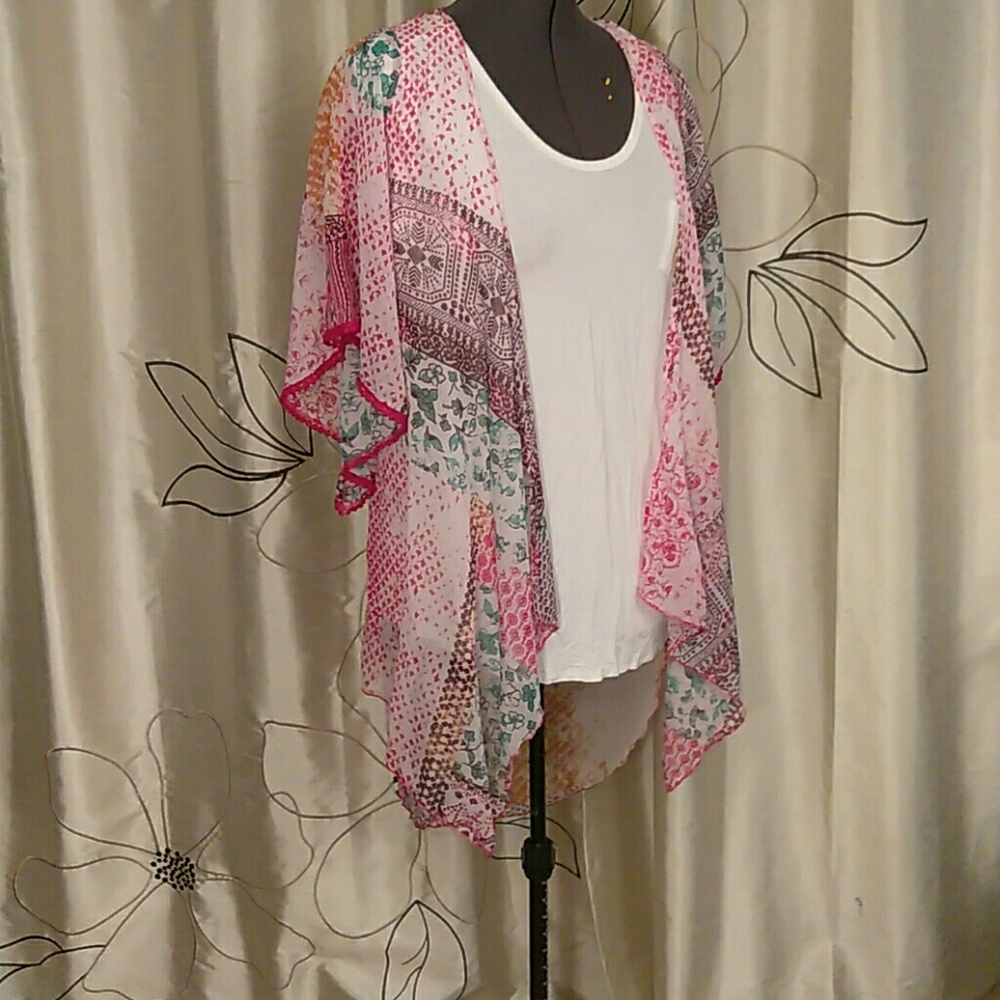 Beautiful sheer topper