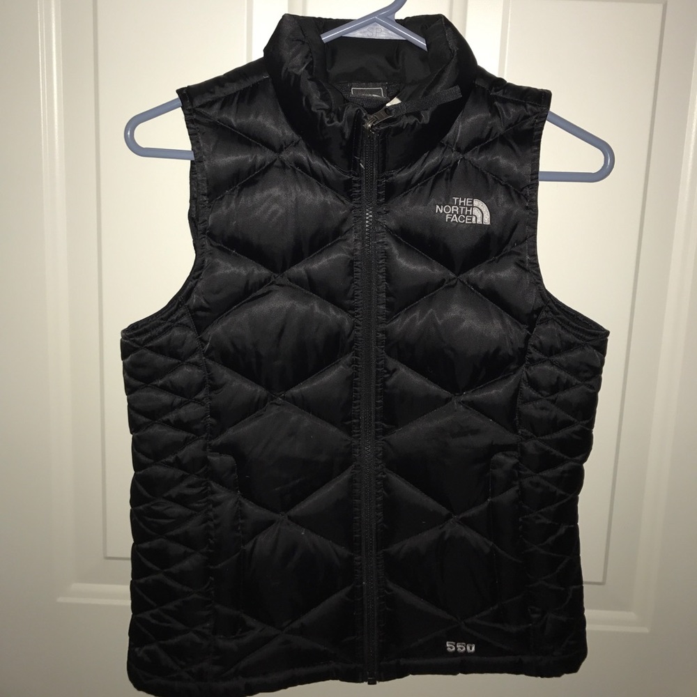 North face kids girls down vest!