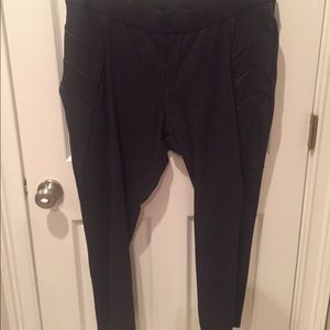 Ponte Pants with Piping