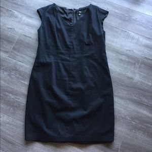 Classic little black dress.