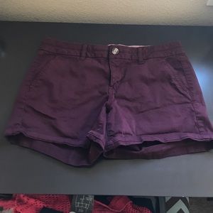 Maroon American Eagle Shorts