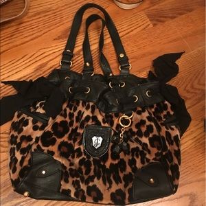 Cheetah Print Juicy Couture Shoulder Bag