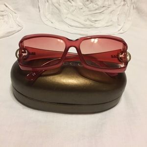 Pink Gucci Sunglasses