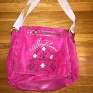 Juicy Couture Messenger Bag- Barely worn!