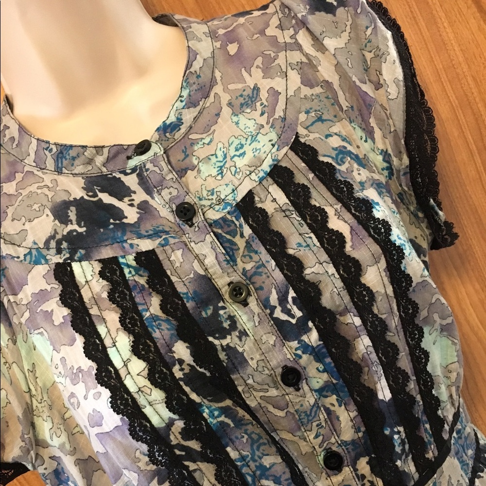 Free People floral short dress