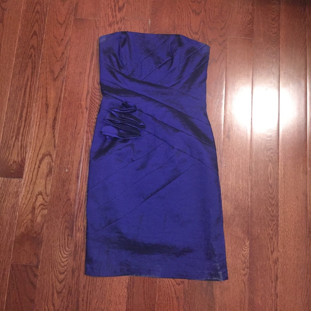 Jessica McClintock navy dress. Size 4