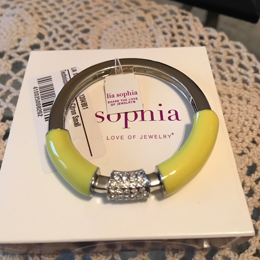 Technicolor stretch bracelet-lia sophia NWT