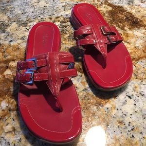 Cole Haan sandals with Nike Air gel heel