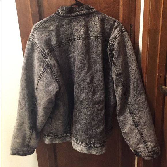 Rare Vintage Supreme Grey Denim Jacket - Picture 2 of 4