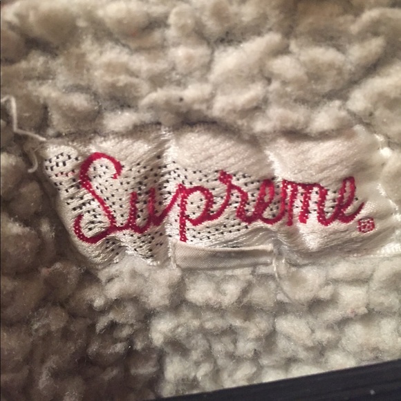 Rare Vintage Supreme Grey Denim Jacket - Picture 3 of 4