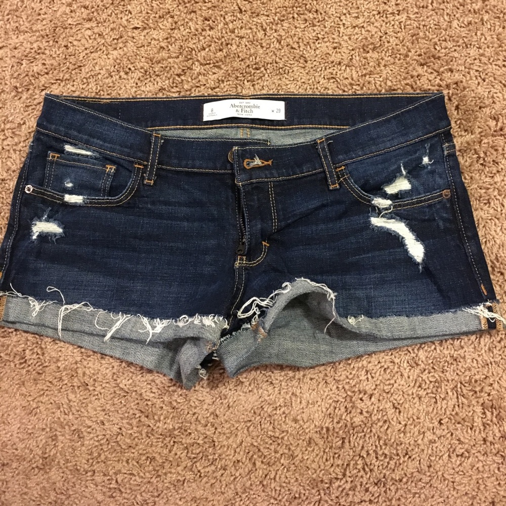 Abercrombie Jean Shorts 8